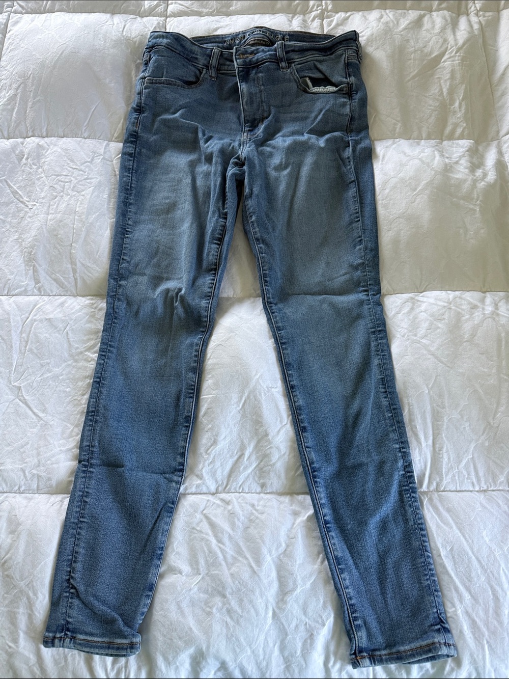 American Eagle Outfitters Dark Blue Skinny Jeans